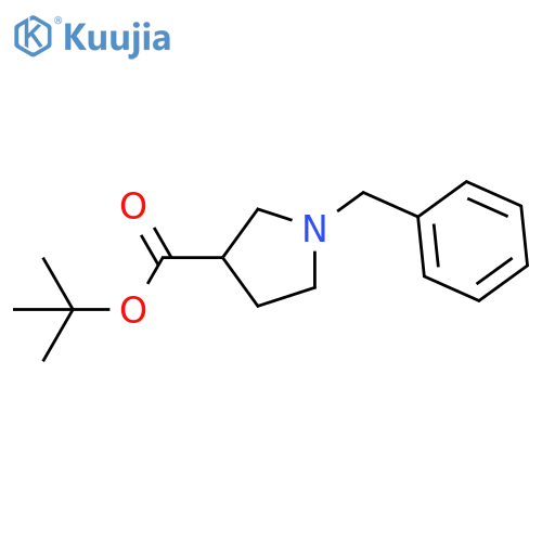 tert-Butyl 1-Benzylpyrrolidine-3-carboxylate structure