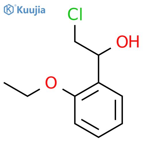 2-chloro-1-(2-ethoxyphenyl)ethan-1-ol structure