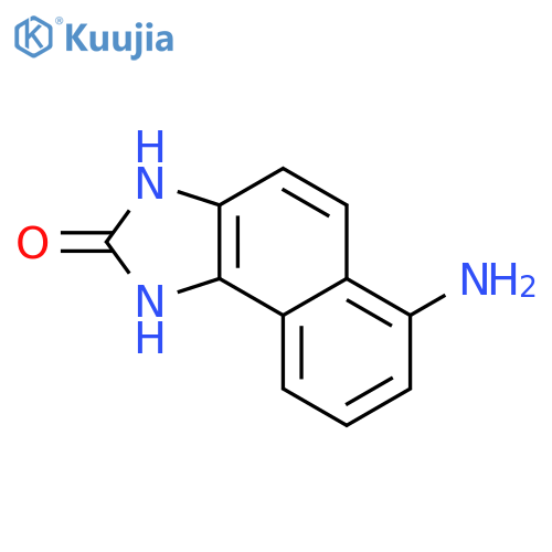 6-amino-1,3-dihydro-2H-Naphth[1,2-d]imidazol-2-one structure