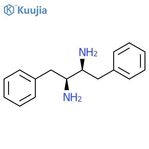 (2S,3S)-1,4-diphenylbutane-2,3-diamine structure