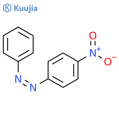 Diazene, (4-nitrophenyl)phenyl-, (Z)- structure