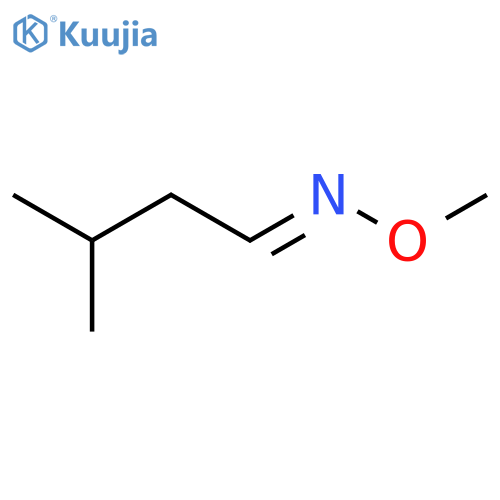 Butanal, 3-methyl-, O-methyloxime structure
