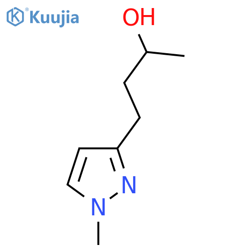 4-(1-methyl-1H-pyrazol-3-yl)butan-2-ol structure