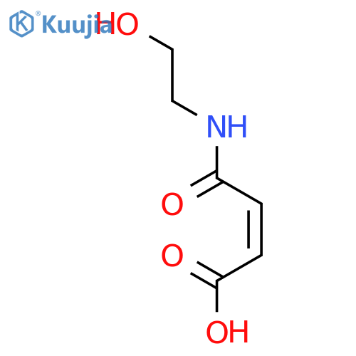 N-(2-Hydroxyethyl)maleamic Acid structure