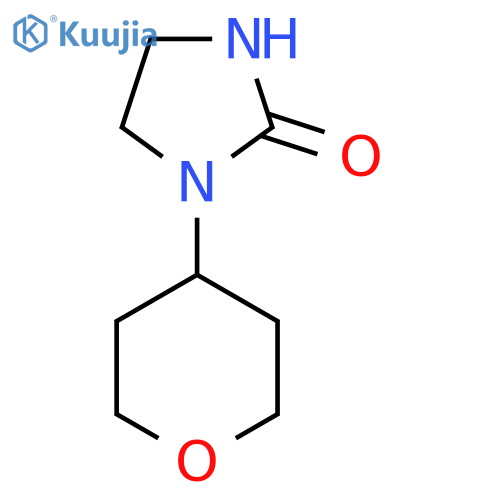 1-(Oxan-4-yl)imidazolidin-2-one structure