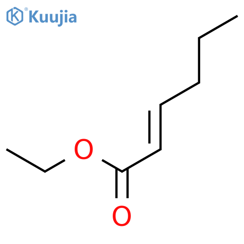2-Hexenoic acid, ethylester structure