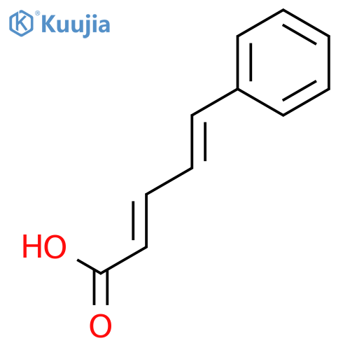 Cinnamylideneacetic acid structure