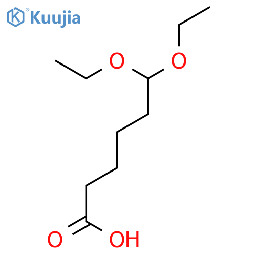 6,6-diethoxyhexanoic acid structure