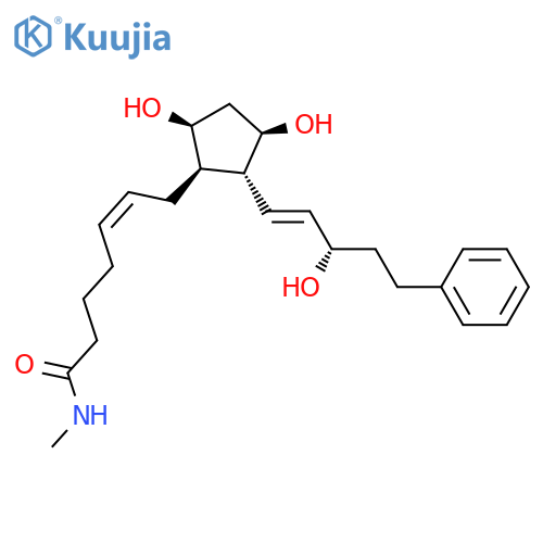 17- Phenyl Trinor Prostaglandin F2α Methyl Amide (10mg/mL in Ethanol) structure