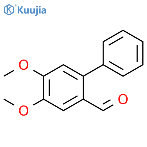 4,5-dimethoxy-2-phenylbenzaldehyde structure