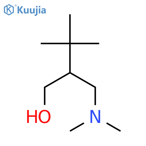 1-Butanol, 2-[(dimethylamino)methyl]-3,3-dimethyl- structure
