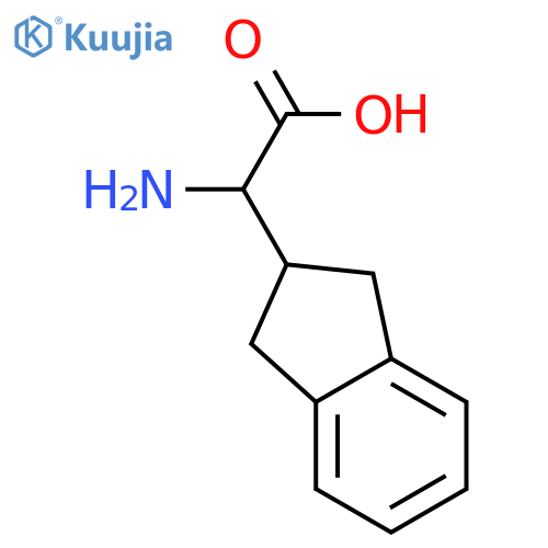 L-2-Indanylglycine structure