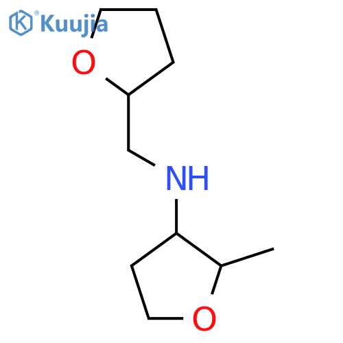 2-methyl-N-(oxolan-2-yl)methyloxolan-3-amine structure
