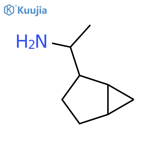 1-{bicyclo3.1.0hexan-2-yl}ethan-1-amine structure