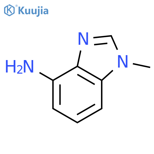 1-Methyl-1H-benzodimidazol-4-amine structure