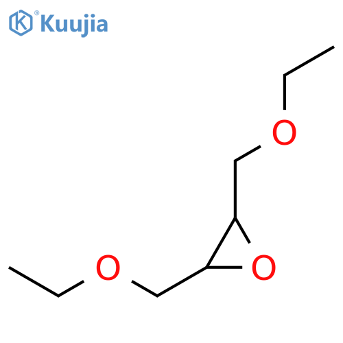 Oxirane, 2,3-bis(ethoxymethyl)-, (2R,3S)-rel- structure