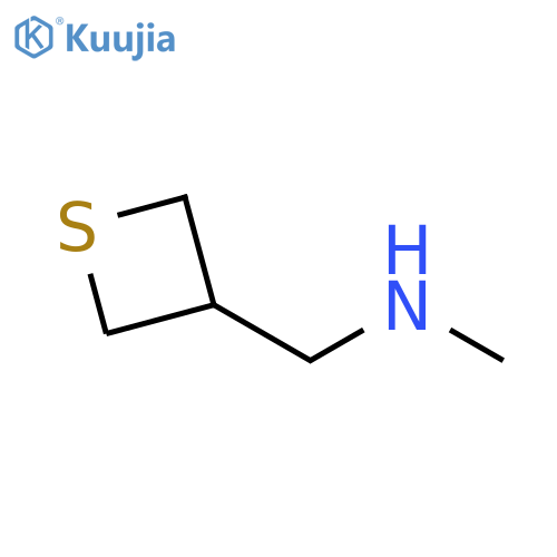 N-Methyl-3-thietanemethanamine structure