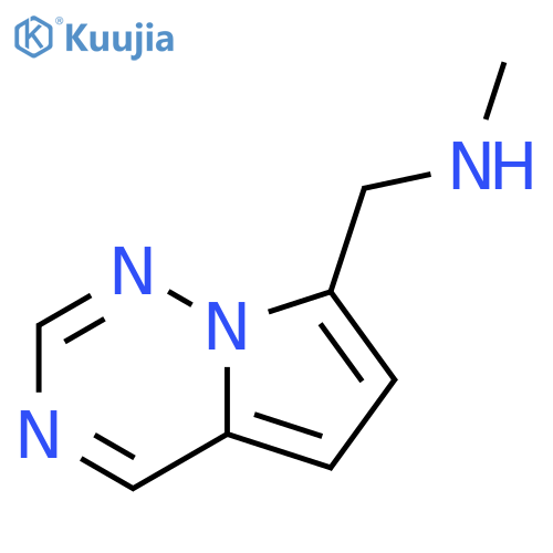methyl({pyrrolo[2,1-f][1,2,4]triazin-7-yl}methyl)amine structure