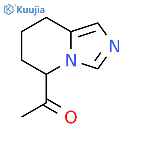 1-(5,6,7,8-Tetrahydroimidazo[1,5-a]pyridin-5-yl)ethanone structure