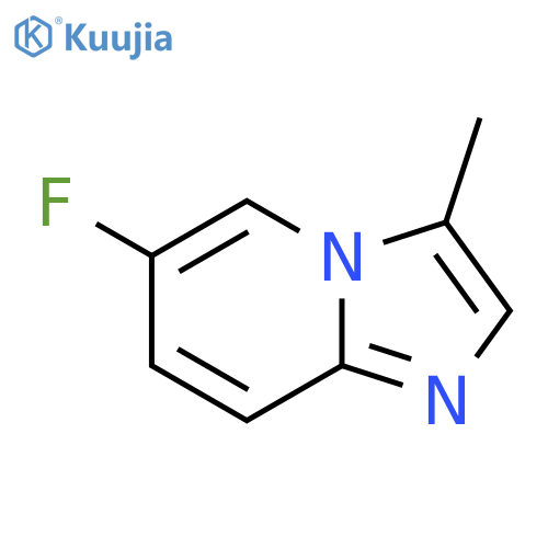 6-fluoro-3-methylimidazo1,2-apyridine structure