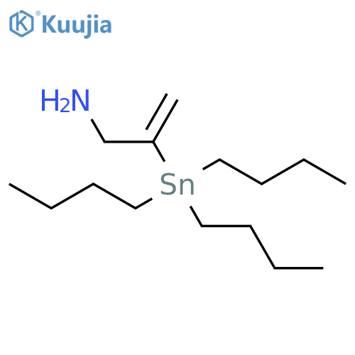 2-(Tributylstannyl)-2-propen-1-amine structure