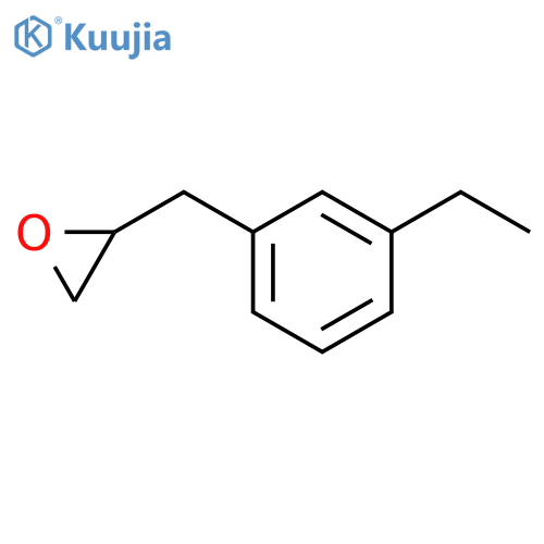 2-(3-ethylphenyl)methyloxirane structure