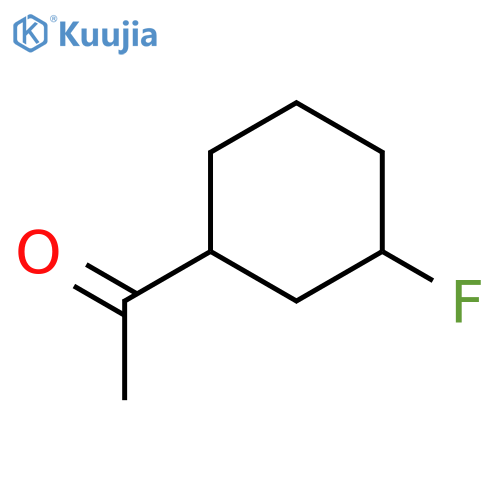 Ethanone, 1-(3-fluorocyclohexyl)- structure