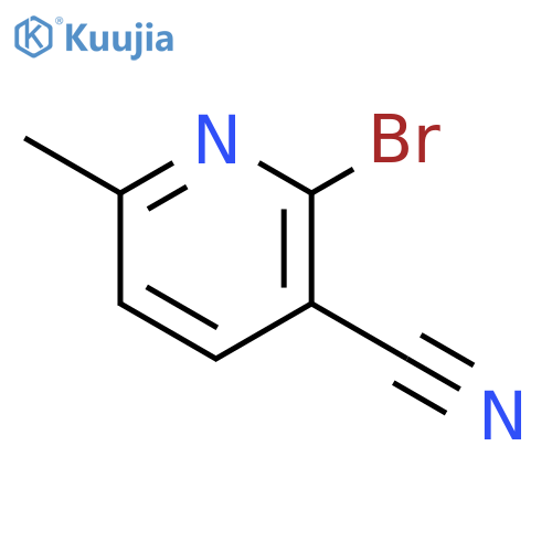 2-bromo-6-methylpyridine-3-carbonitrile structure