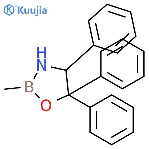 (4R)-2-Methyl-4,5,5-triphenyl-1,3,2-oxazaborolidine structure