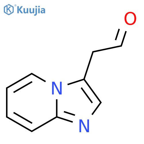 2-{imidazo1,2-apyridin-3-yl}acetaldehyde structure