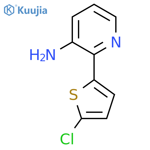2-(5-Chlorothiophen-2-yl)pyridin-3-amine structure