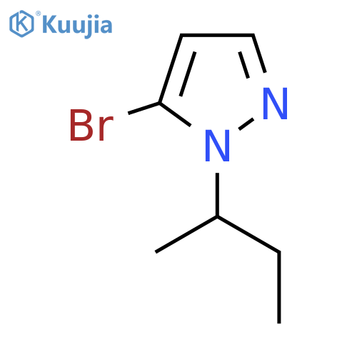 5-Bromo-1-(butan-2-yl)-1h-pyrazole structure