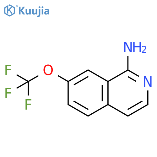 7-(Difluoromethoxy)isoquinolin-1-amine structure