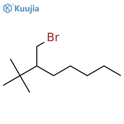3-(Bromomethyl)-2,2-dimethyloctane structure