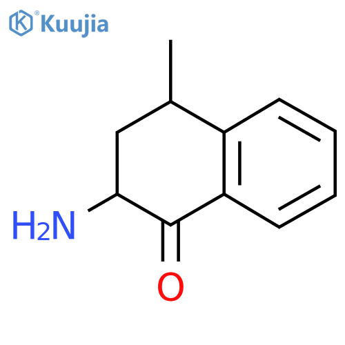 2-Amino-4-methyl-1,2,3,4-tetrahydronaphthalen-1-one structure