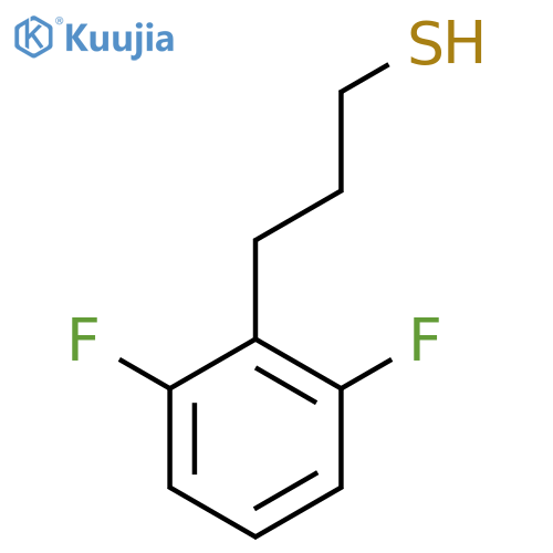 3-(2,6-Difluorophenyl)propane-1-thiol structure