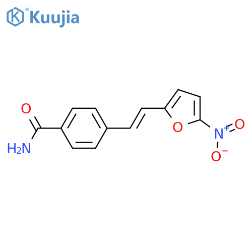 Benzamide,4-[2-(5-nitro-2-furanyl)ethenyl]- structure