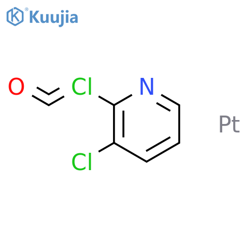 [(3-chloropyridin-2-yl)-λ<sup>3</sup>-chloranylidene]methanone,platinum structure