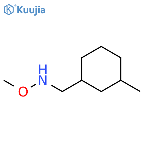 methoxy(3-methylcyclohexyl)methylamine, Mixture of diastereomers structure