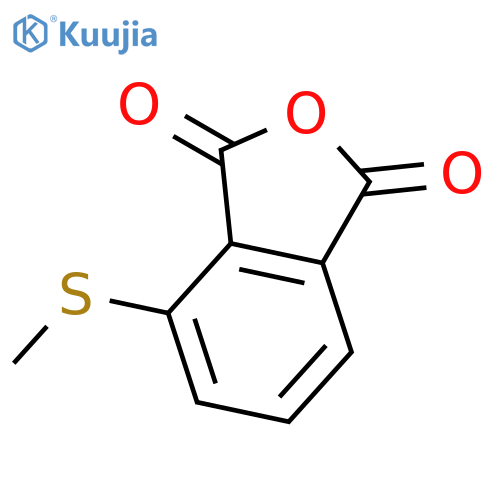 1,3-Isobenzofurandione,4-(methylthio)- structure