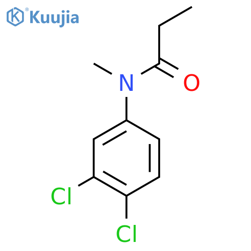 N-(3,4-Dichlorophenyl)-N-methylpropanamide structure
