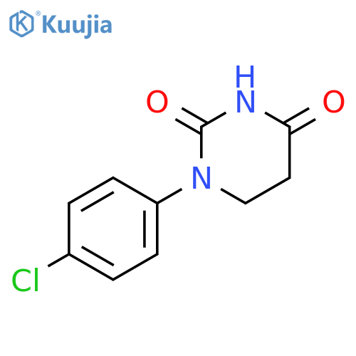 2,4(1H,3H)-Pyrimidinedione, 1-(4-chlorophenyl)dihydro- structure