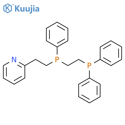 Pyridine, 2-[2-[[2-(diphenylphosphino)ethyl]phenylphosphino]ethyl]- structure