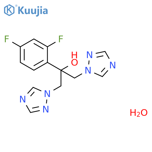 Fluconazole (hydrate) structure