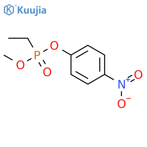 Phosphonic acid,P-ethyl-, methyl 4-nitrophenyl ester structure