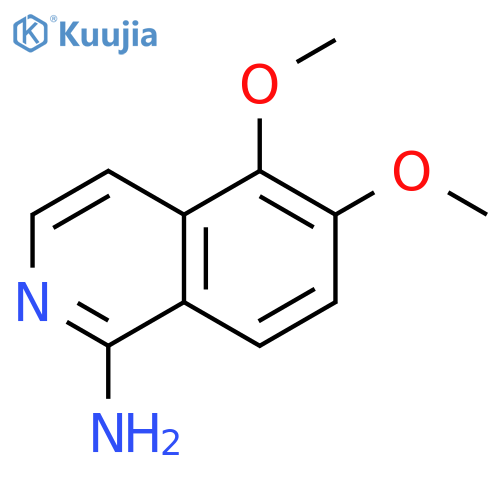 5,6-dimethoxyisoquinolin-1-amine structure