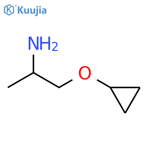 2-Cyclopropoxy-1-methyl-ethylamine structure