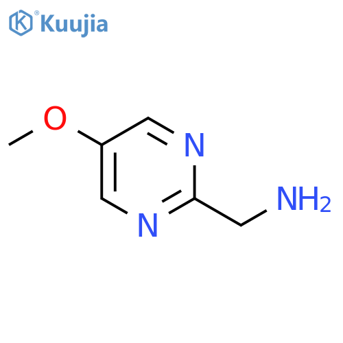 (5-Methoxypyrimidin-2-yl)methanamine structure