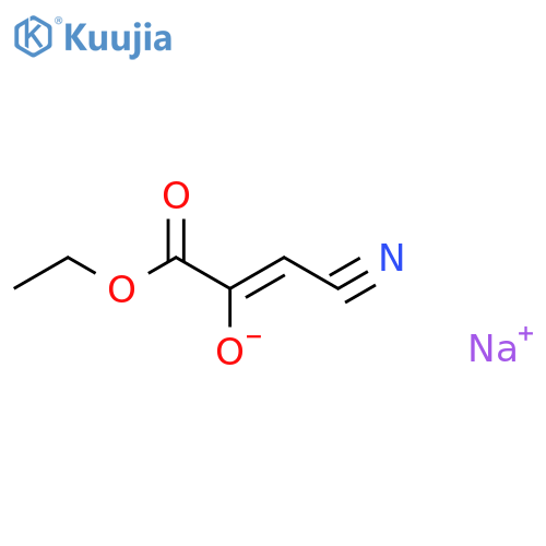 sodium 1-cyano-3-ethoxy-3-oxoprop-1-en-2-olate structure