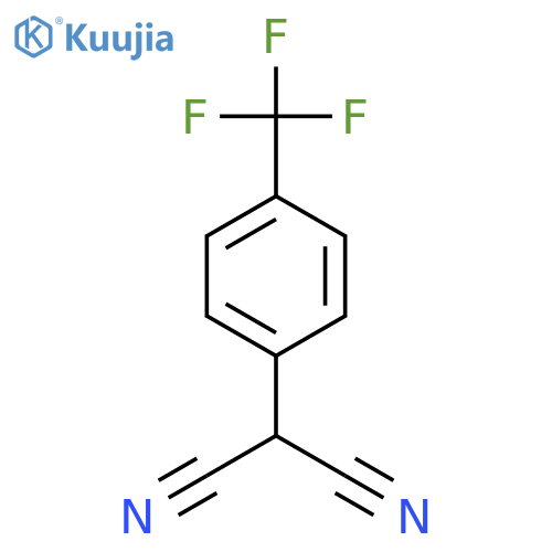 Propanedinitrile, [4-(trifluoromethyl)phenyl]- structure
